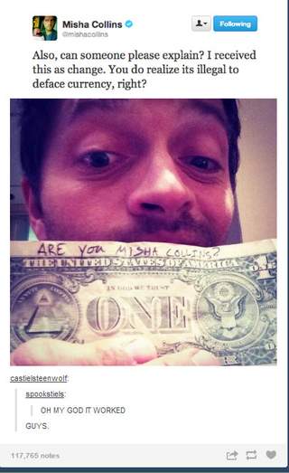 Illustration for article titled Supernatural fandom, everybody